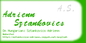 adrienn sztankovics business card